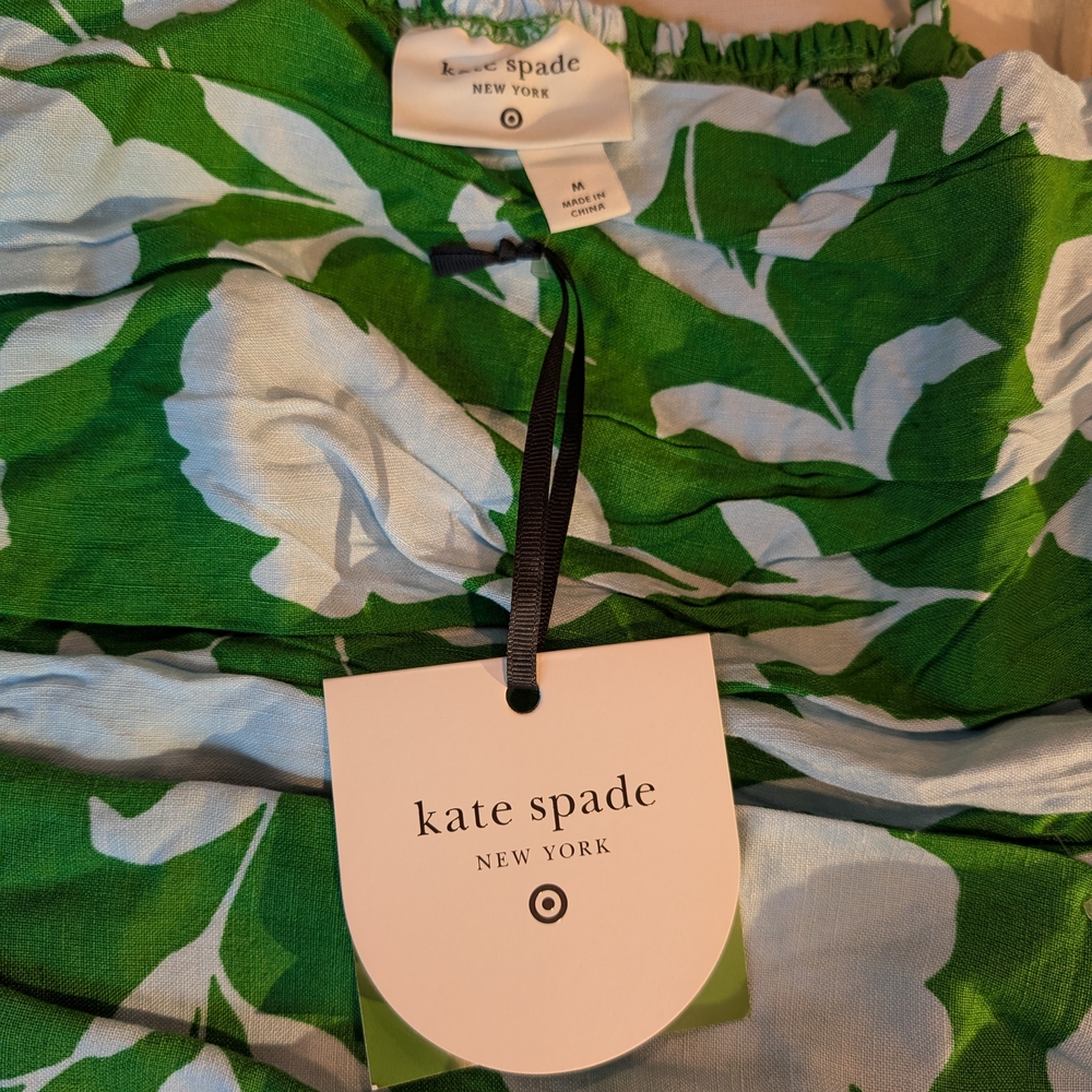 Kate Spade Green Floral Dress